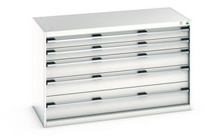 Bott New for 2022 Cubio 5 Drawer Cabine 1300W x 650D x 900H